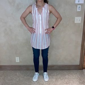 Anthropologie button up tank